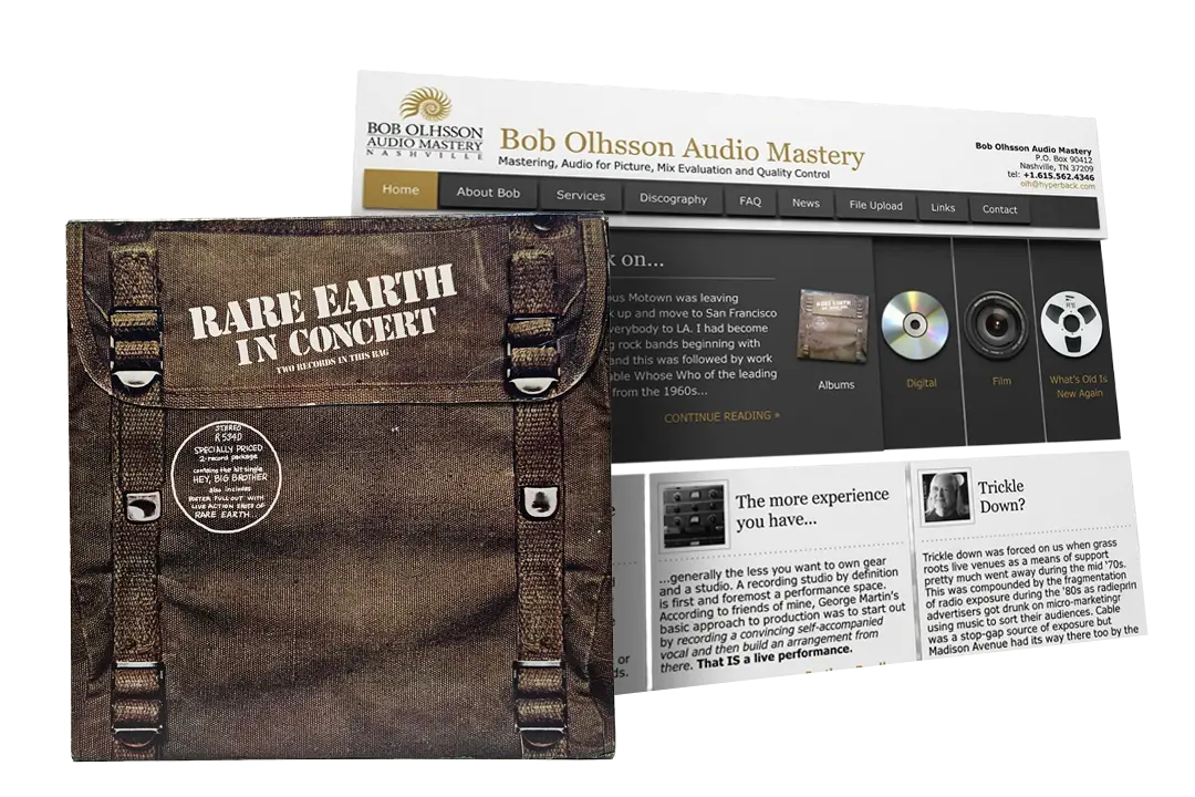 Bob Olhsson Audio Mastery
