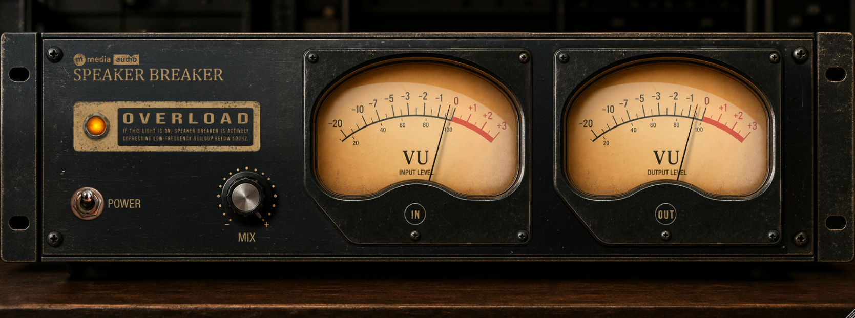 Speaker Breaker audio plugin interface